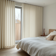 Cream Bedroom Curtains