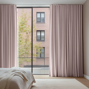 Dusty Pink Bedroom Blackout Curtains