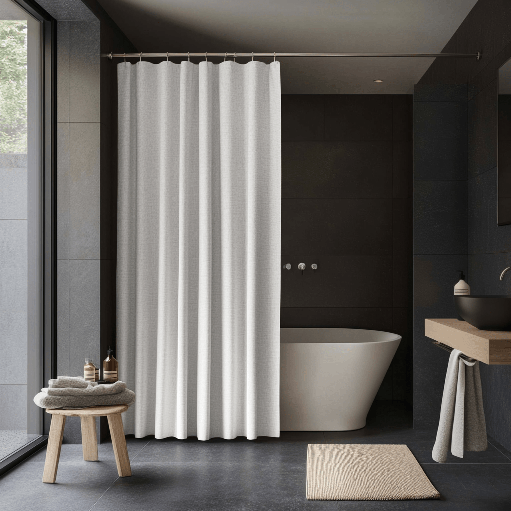 Extra Wide Shower Curtain