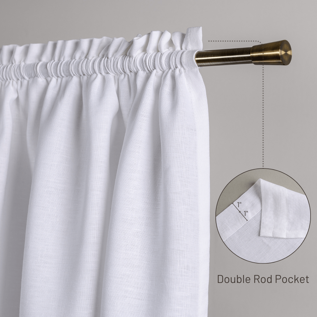 Double Rod Pocket