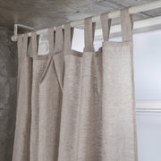 Linen Curtain Panel with Cotton Lining