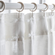 S-Fold Linen Curtain Panel