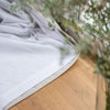 Pinch Pleat Linen Curtain Panel for Bedroom with Cotton Lining - Dutch Pleat for Rings and Hooks
