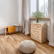 Linen Back Tab Curtain