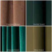 @Color: Chocolate Brown, color: Hunter Green, color: Emerald Green, color: Olive Green