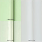@Color: Lime Green, color: Mint Green, color: Off-White