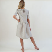 Natural Linen Circle Dress