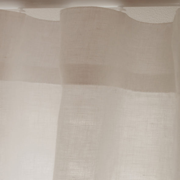 Wavefold Linen Curtain