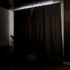 Thermal Eyelet Linen Curtains - Blackout - Custom Width and Length