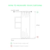 Sage Green Linen Rod Pocket Curtain Panel - Custom Width, Custom Length