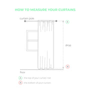 Linen Back Tab Curtain