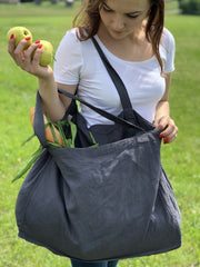 Linen Shopping Bag