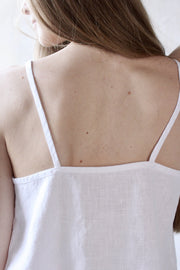 Linen Loungewear Top and Shorts