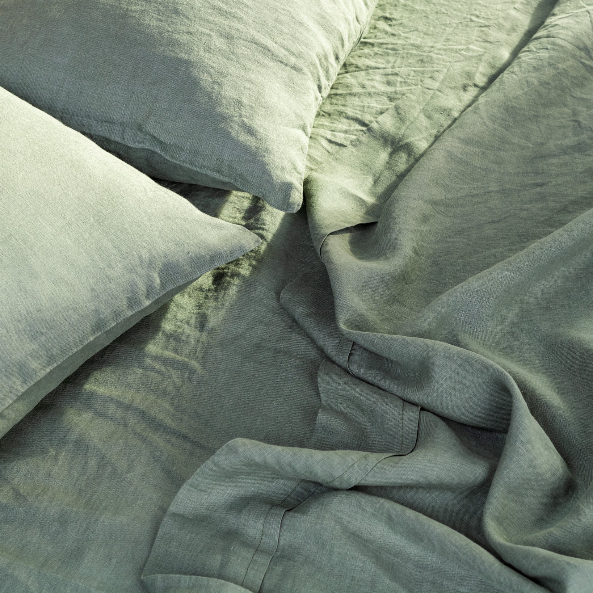 Linen Bed Sheet Set