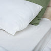 White Linen Quilt Cover Set