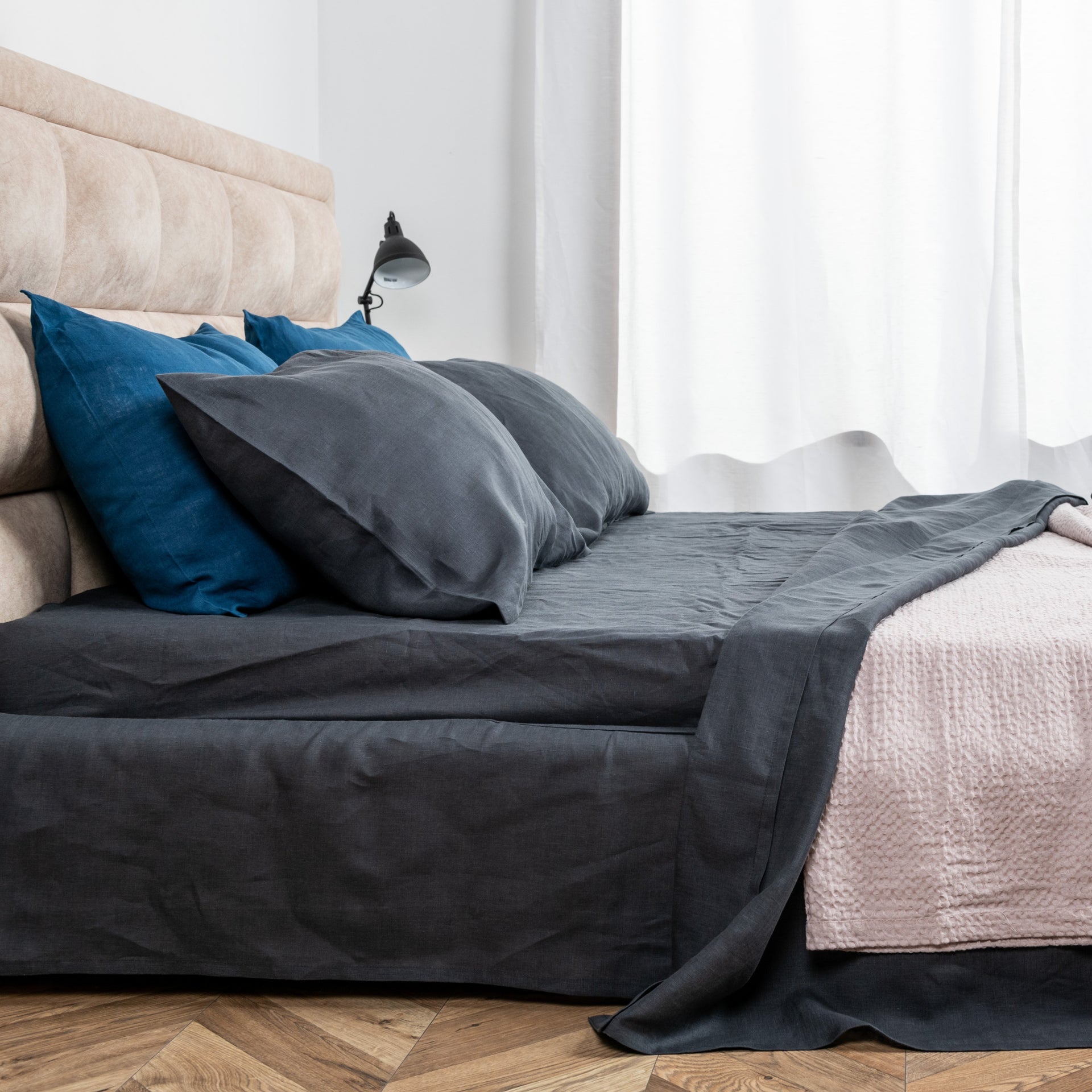Linen Sheets and Quilt Cover Set