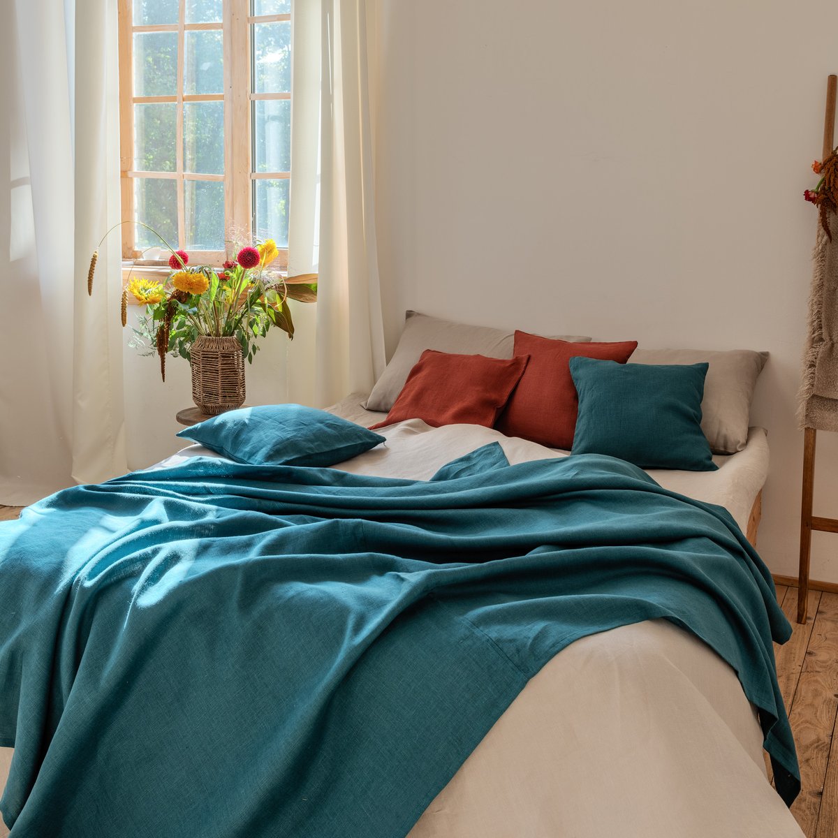 Linen Flax Bed Sheet