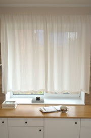 Linen Curtain Panel Pole Pocket