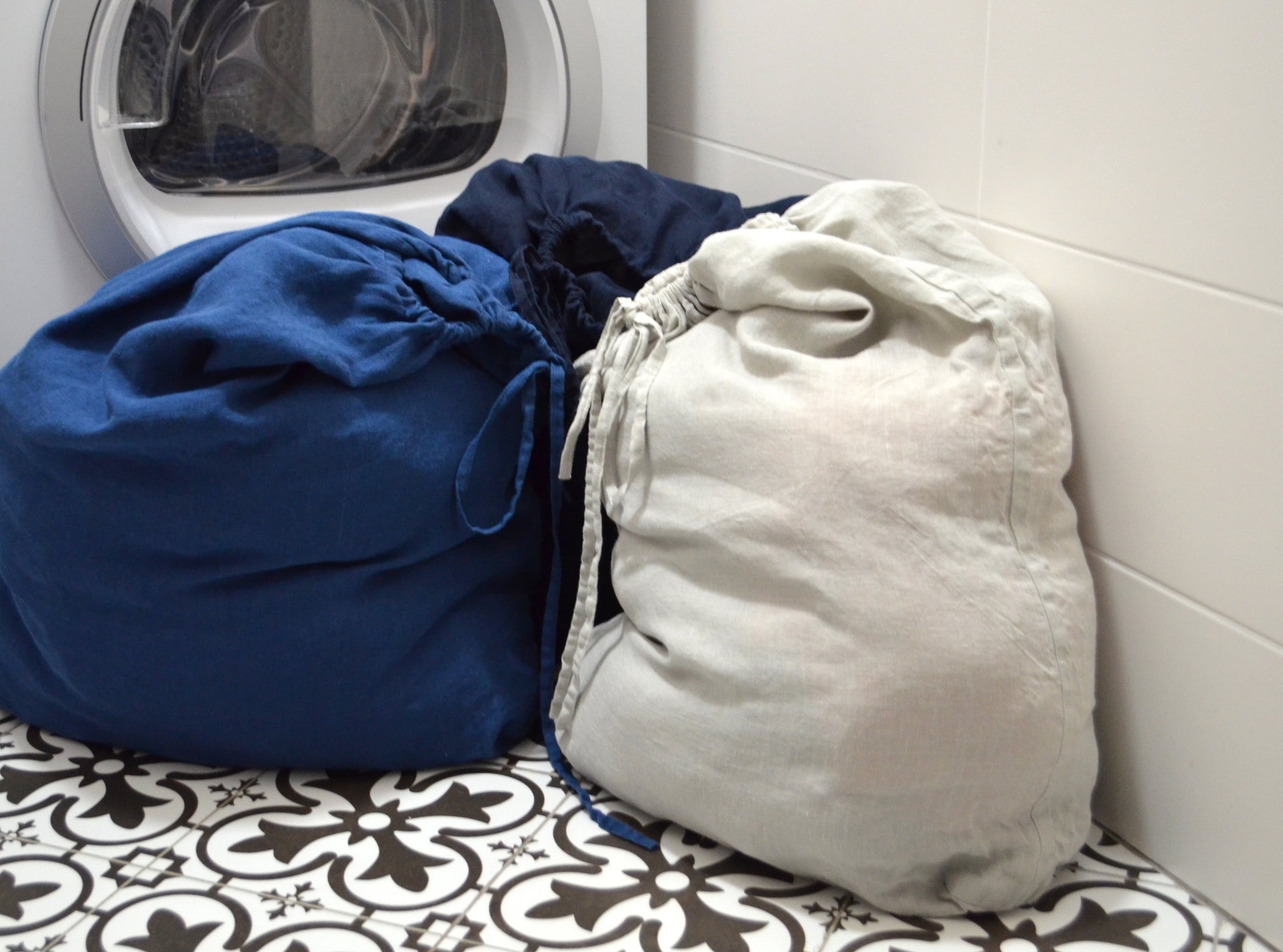 Linen Laundry Bag