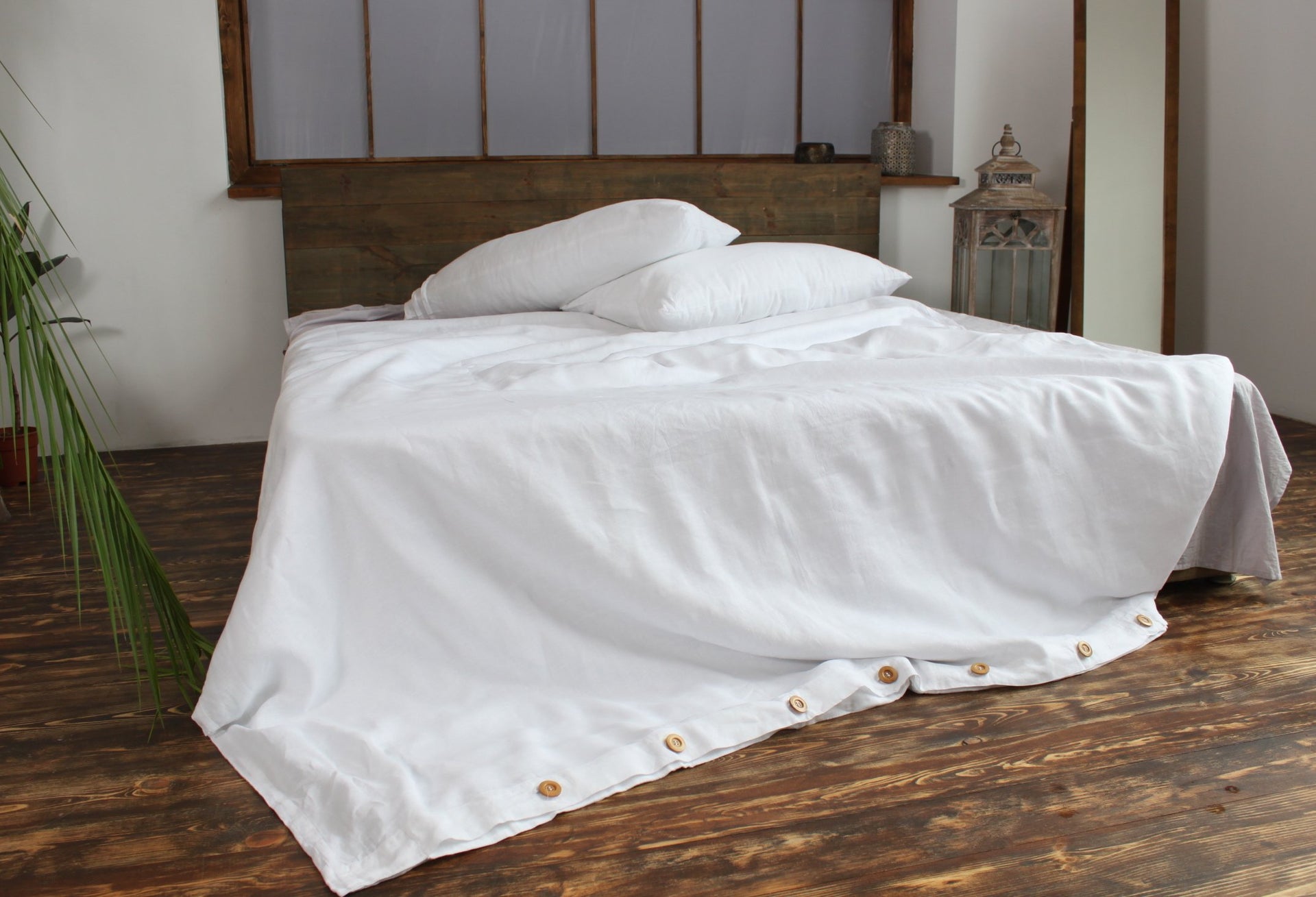 Linen Quilt Cover Set