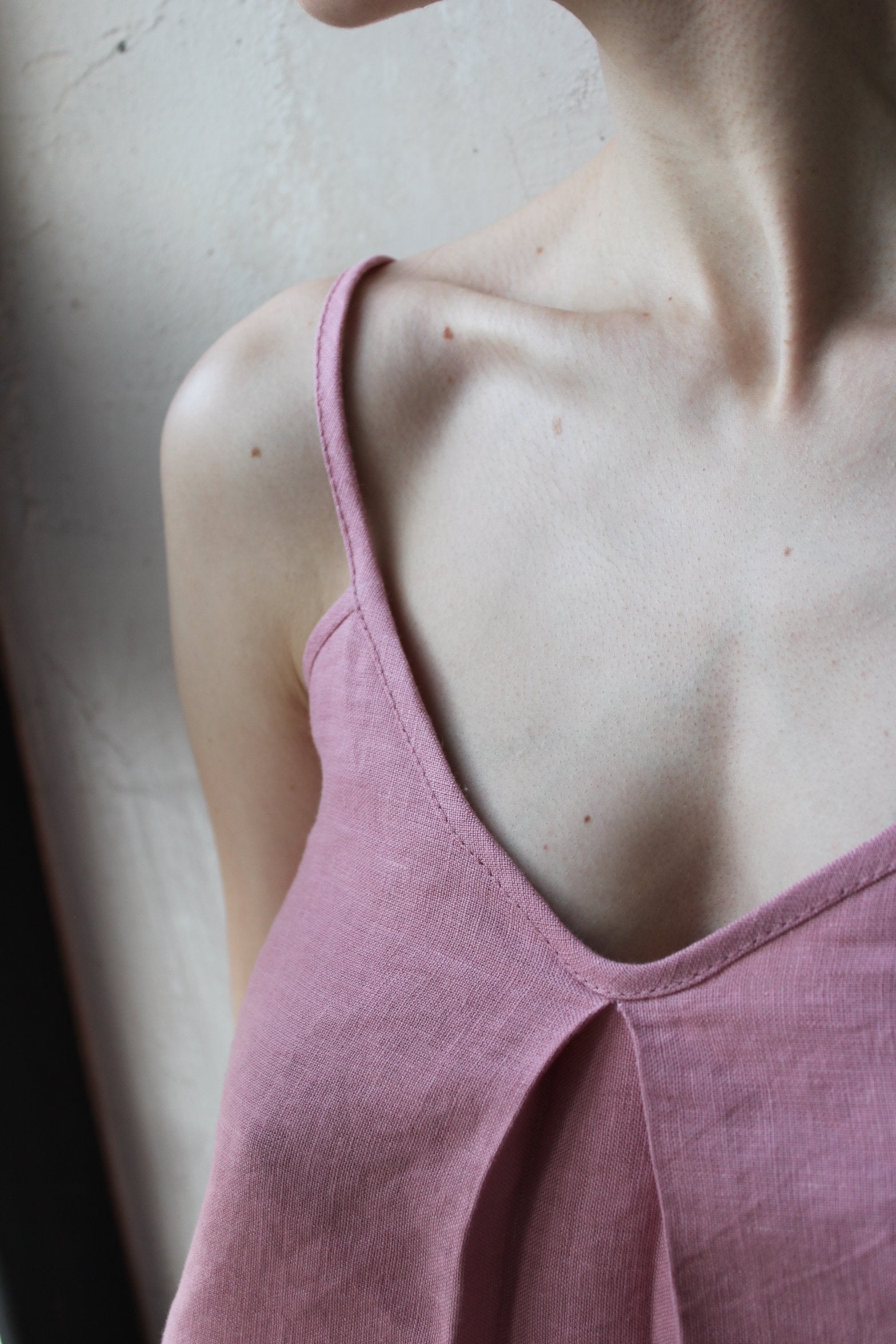 Linen Singlet Top