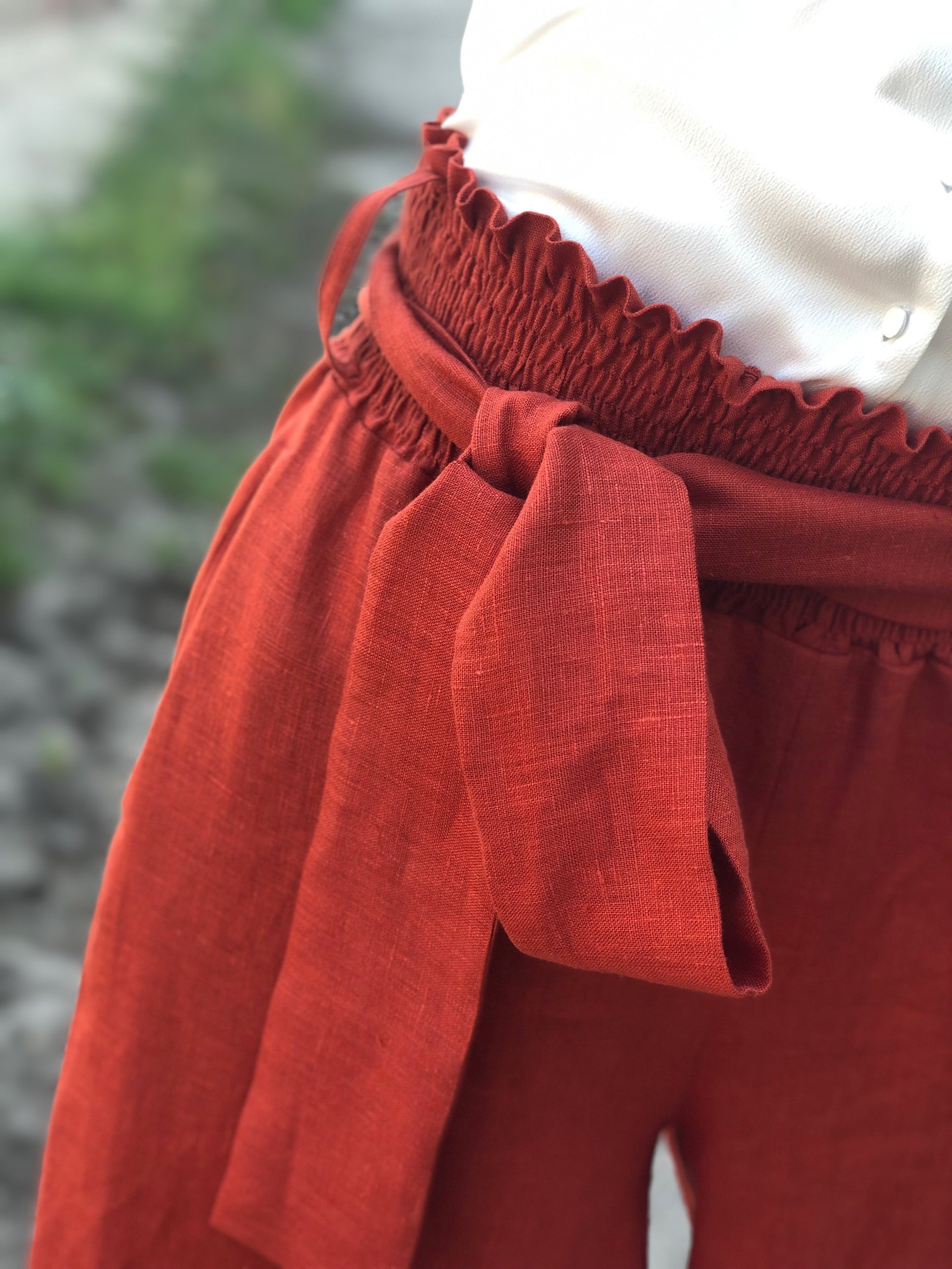 Linen Women Trousers