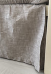 Pleated Linen Cot Valance