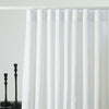 Wavefold curtain for track, Color: white,