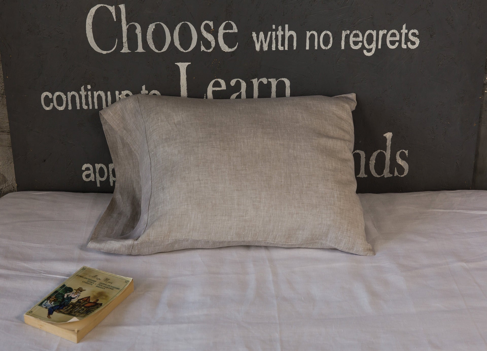 Linen Bag Style Pillowcase