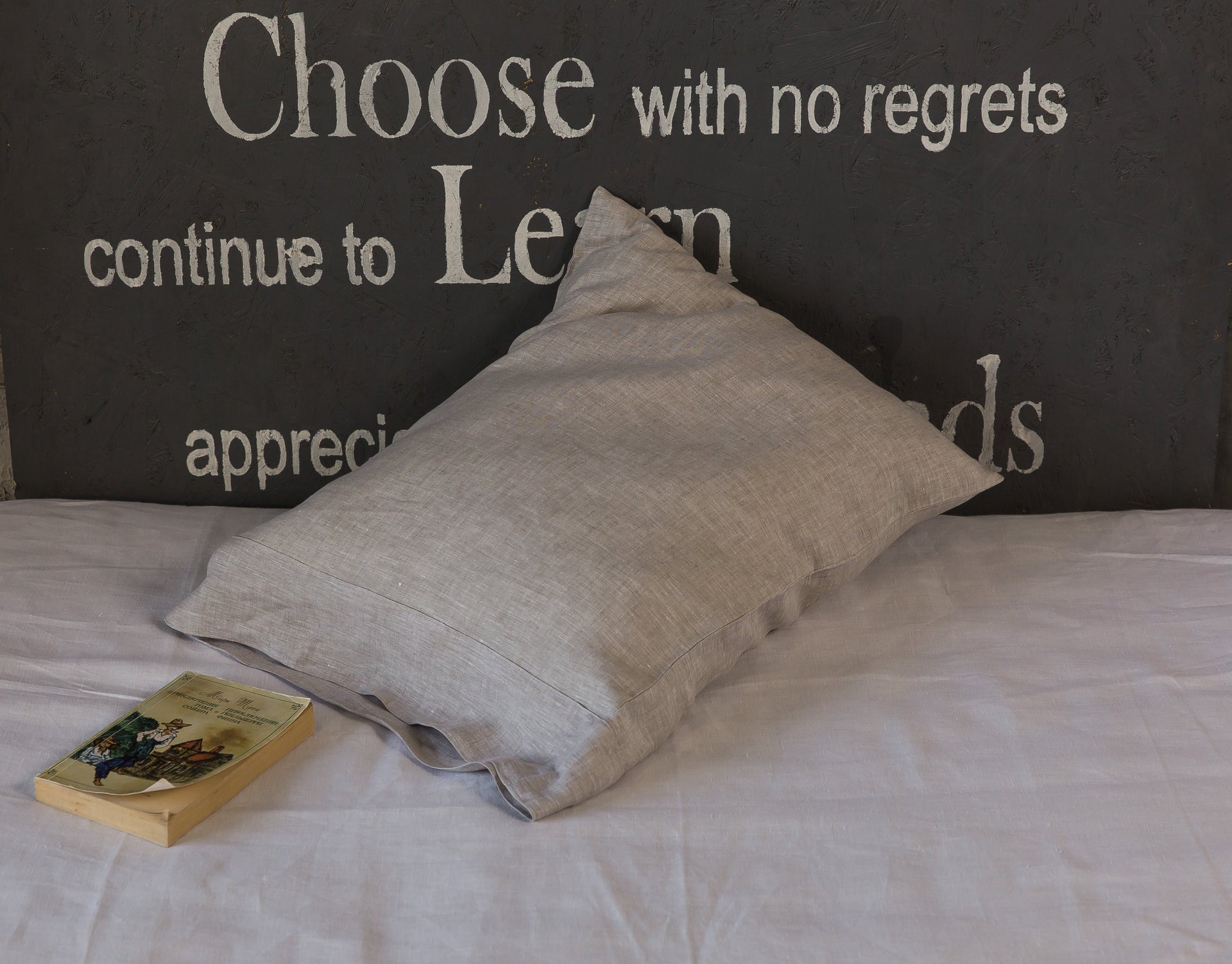 Linen Bag Style Pillowcase