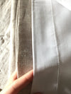Pencil Pleat Linen Curtain Panel with Cotton Lining