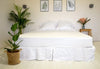 Linen Tailored Bed Valance