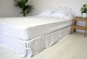 Linen Tailored Bed Valance