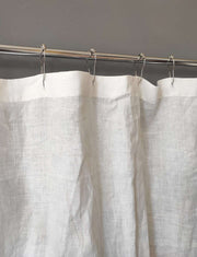 Linen Shower Curtain