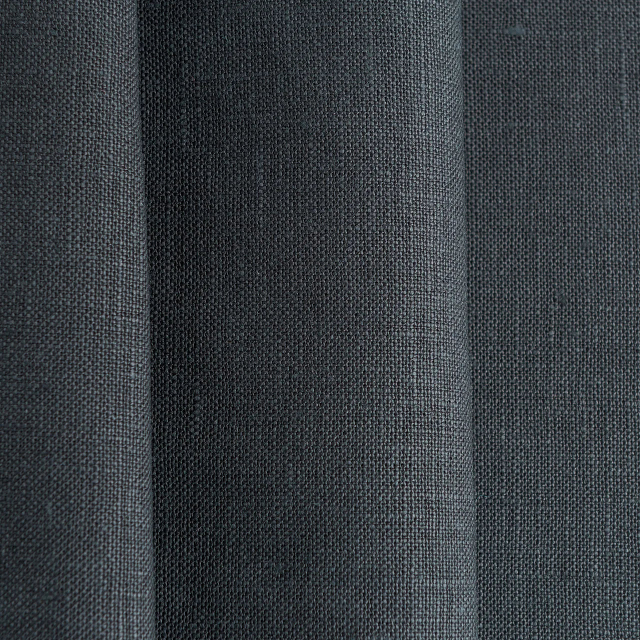 Charcoal Grey Linen Fabric