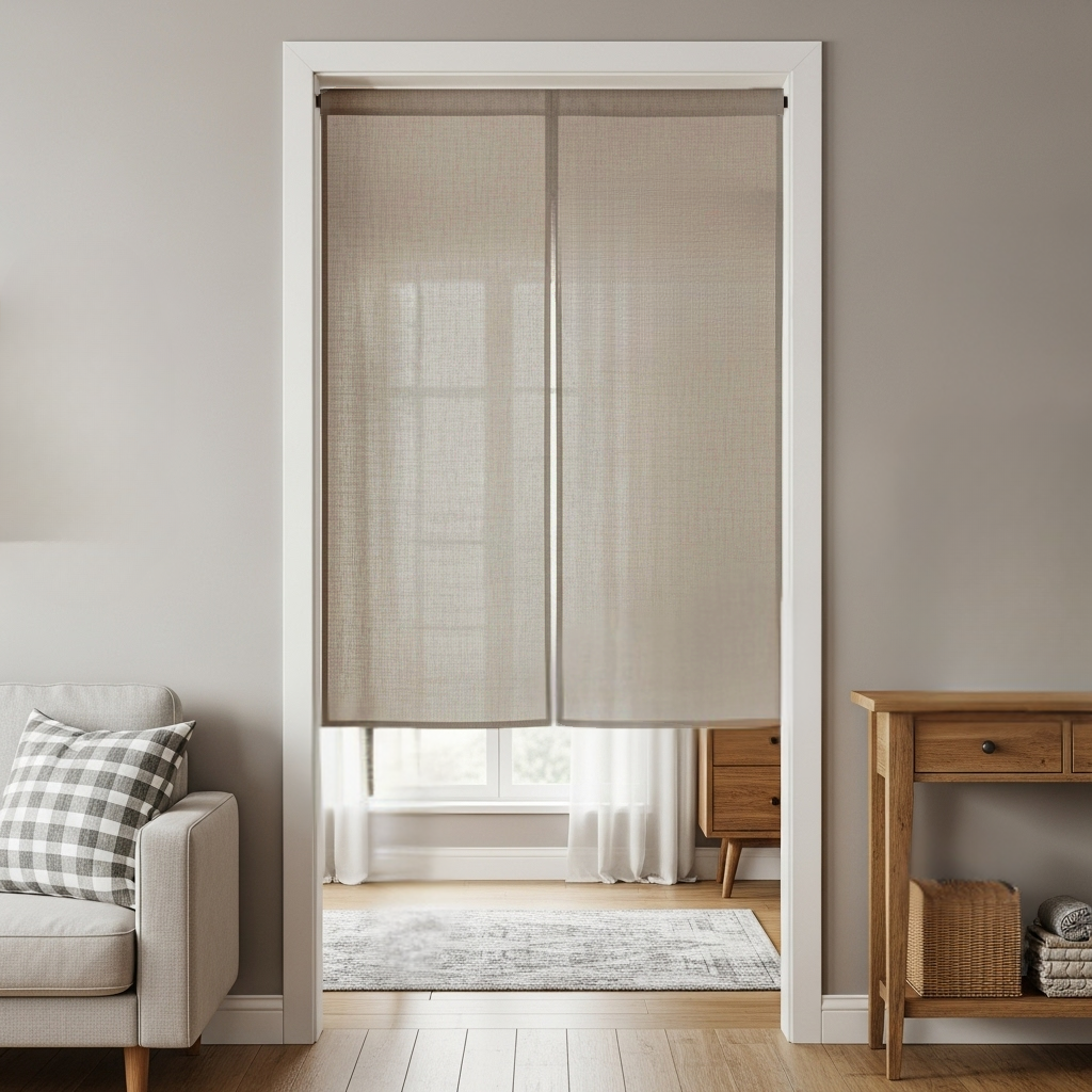 Natural Heavy Weight Linen Noren Curtain