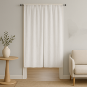 Off-White Heavy Weight Linen Noren Curtain