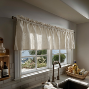 Ecru Heavy Weight Linen Valance