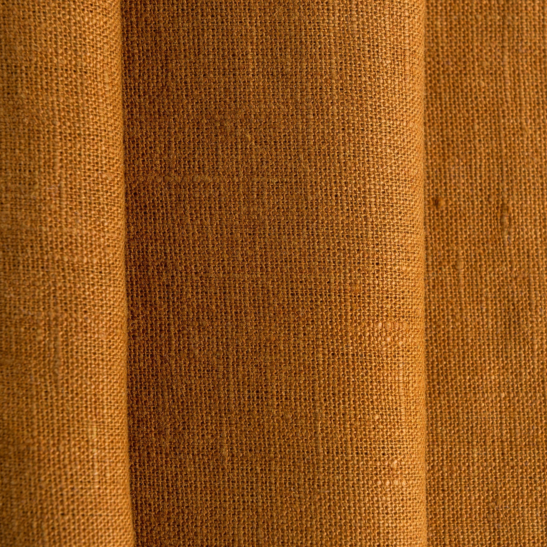 Heavy-Weight Terracotta Clay Linen Fabric