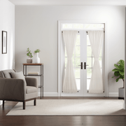 Off-White Heavy Weight Linen French Door Curtain
