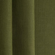 Moss Green Linen Fabric