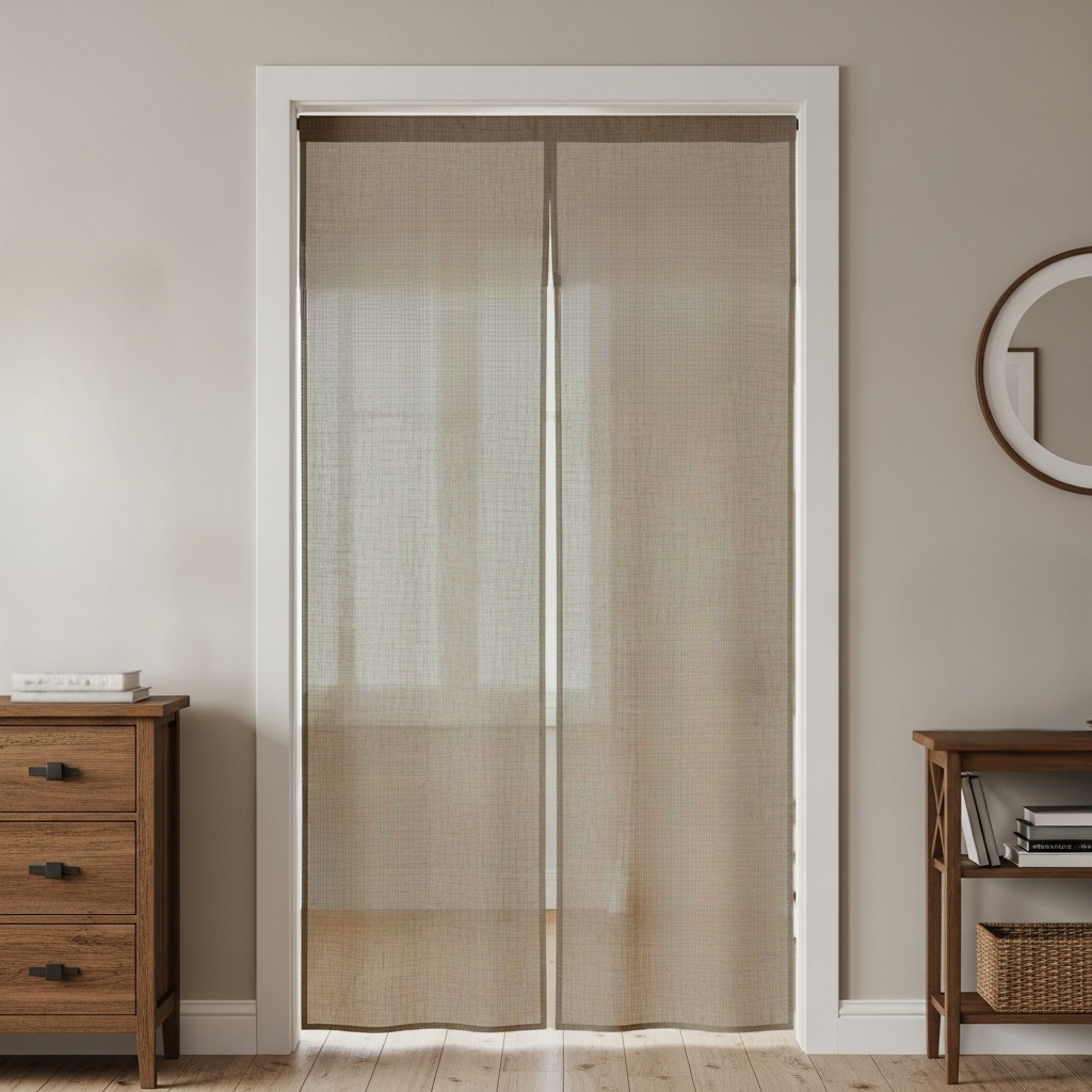 Natural Heavy Weight Linen Noren Curtain