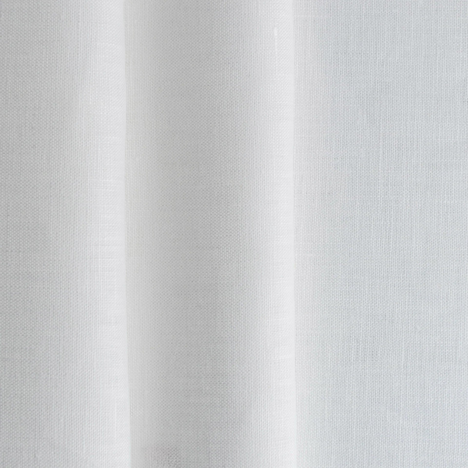 Off-White Pure Linen Fabric