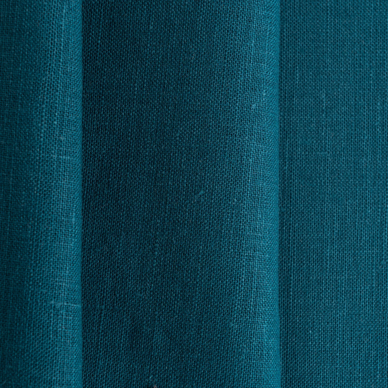 Peacock Blue Linen Fabric