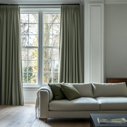 Sage Green Pencil Pleat Blackout Curtains