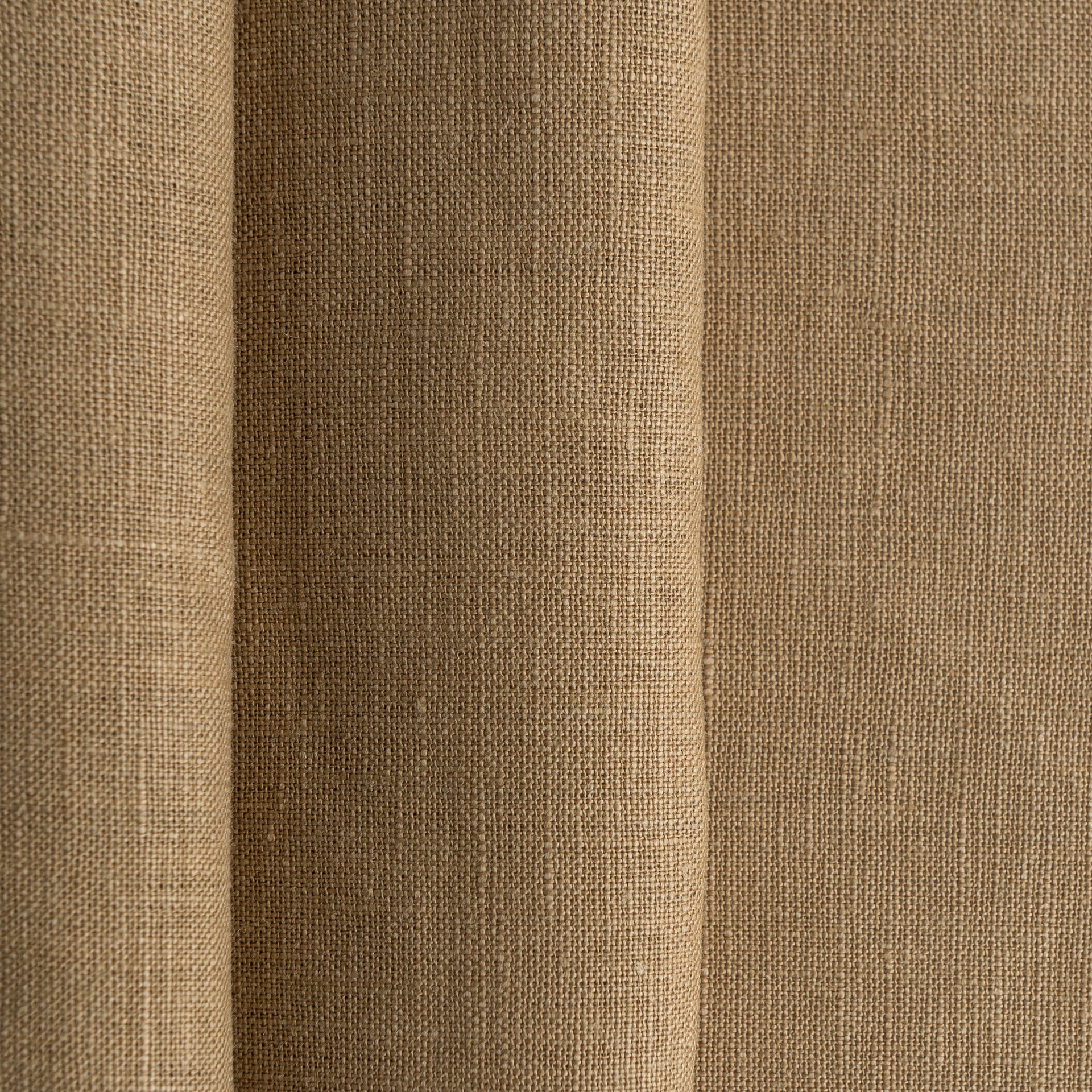 Tawny Brown Linen Fabric