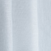 White Sheer Pure Linen Fabric