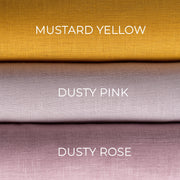 @Color: Mustard Yellow, color: Dusty Pink, color: Dusty Rose