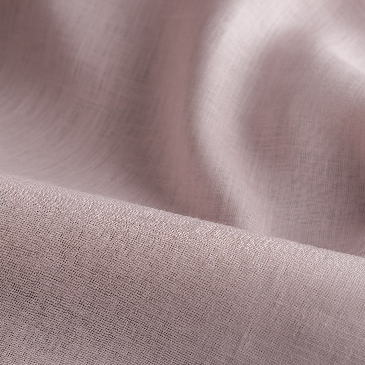 Dusty Pink Linen Fabric by the Metre - 100% French Natural - Width 133 or 267  cm