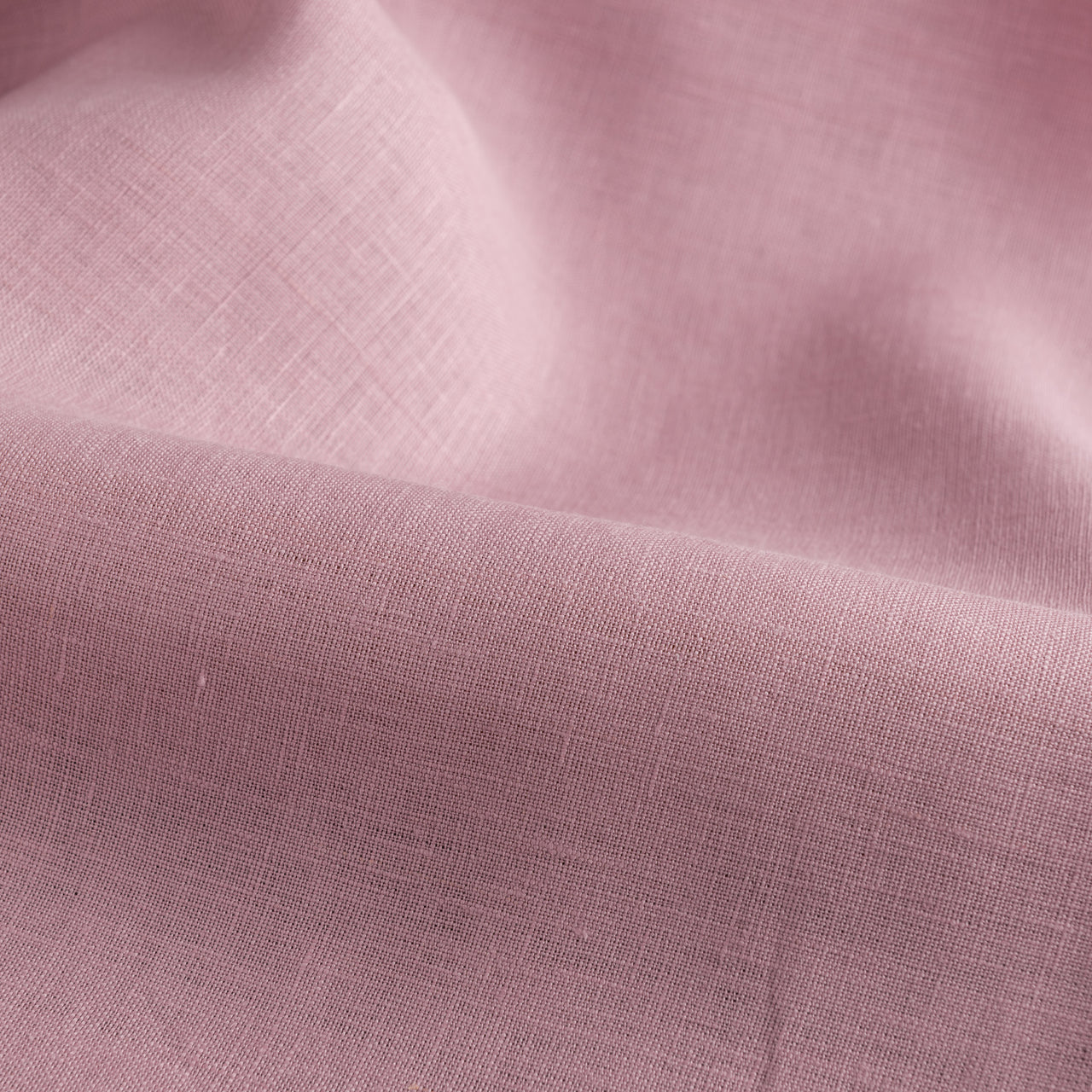Dusty Rose Linen Fabric by the Metre - 100% French Natural - Width  133 or 267 cm